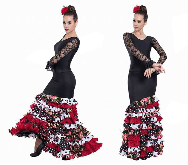 Conjuntos de flamenco para Adulto. Happy Dance. Ref. EF226-3062S